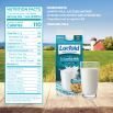 Información nutricional sobre la leche LACTAID baja en grasa al 1 %