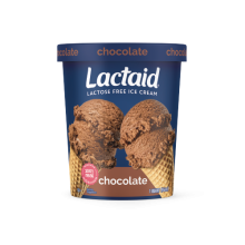 Helado de chocolate sin lactosa LACTAID