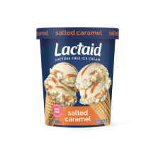 Helado de caramelo salado sin lactosa LACTAID